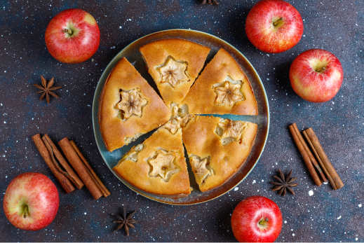 Sweet homemade apple cake – Crookes Orchard